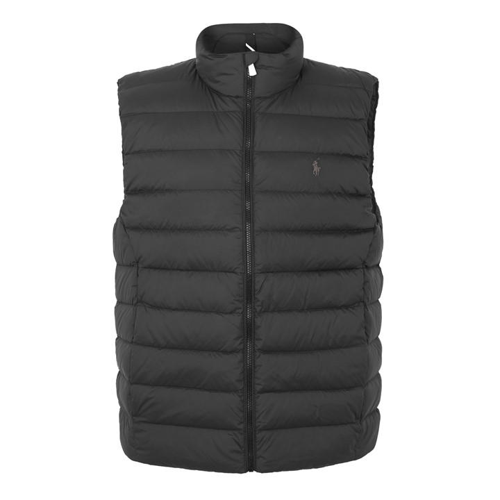 Polo Ralph Lauren Men's Black Colden Gilet - Size 2XL