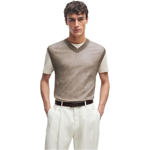Boss - Men's Knitted T-Shirt