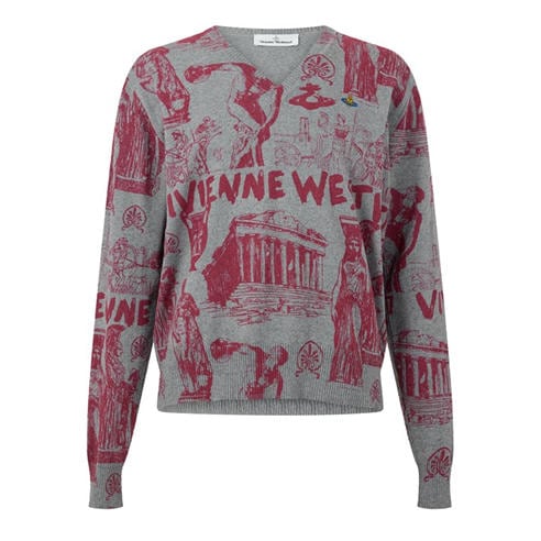 VIVIENNE WESTWOOD - Viv Julian V Neck Sn63