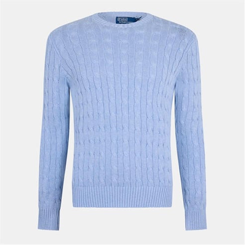 RALPH LAUREN - Men's Knitted Crew Neck Jumper