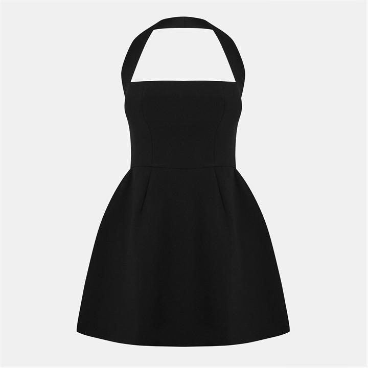 Odd Muse Women's Black Structured Mini Dress Size 14