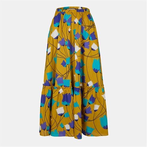 GUCCI - Women's Floral Maxi Skirt
