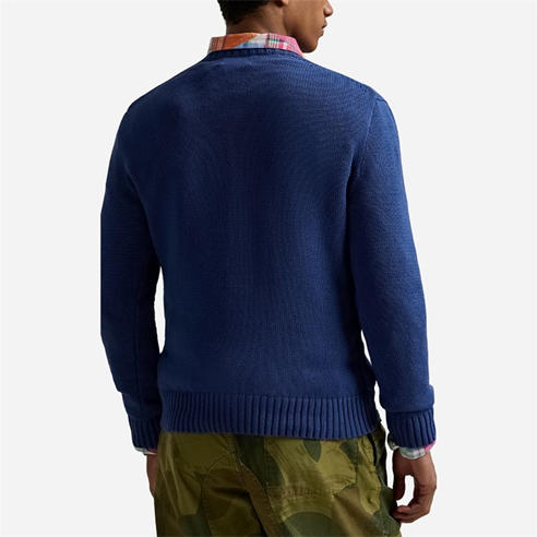 RALPH LAUREN - Men's Bear Crew Neck Jumper