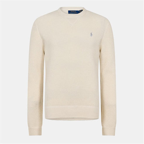 Polo Ralph Lauren - Men's Cotton Wool Crew Neck Jumper