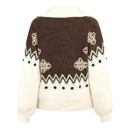 THE COUTURE CLUB - Couture Fairisle Jmp Ld62