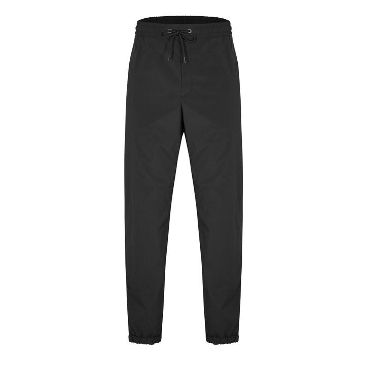 Moncler Men's Black Cuffed Trousers