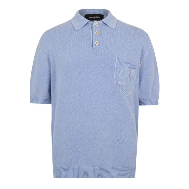 Dsquared2 Men's Blue Knitted Top