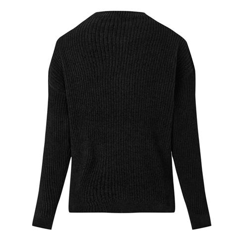 EMPORIO ARMANI - Men's Long-Sleeve Ribbed Knit Logo Crew-Neck Jumper