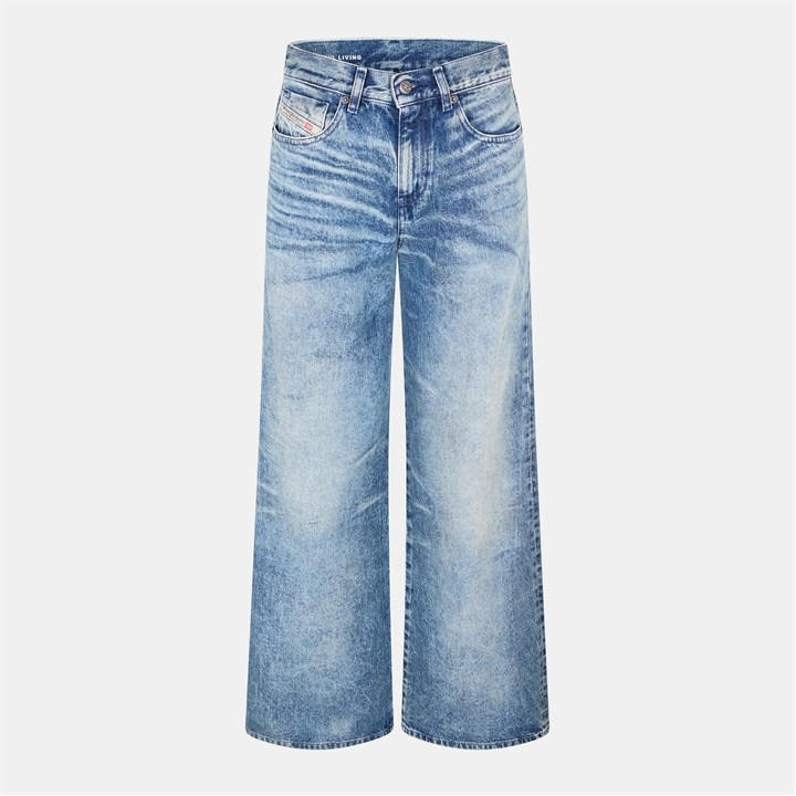 Diesel Women's Blue Flare 1978 D-Akemi Jeans