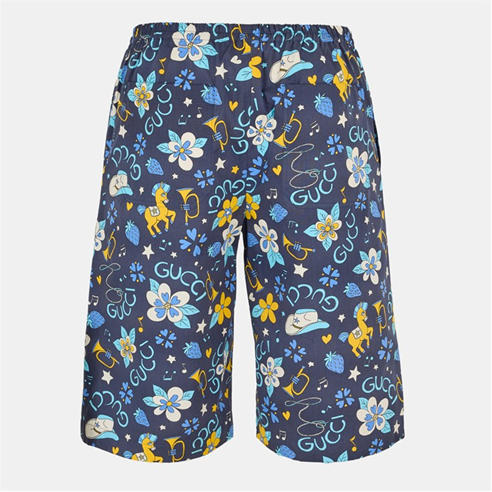 GUCCI - Men's Silk Chino Shorts