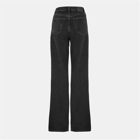 SAINT LAURENT - Women's Relaxed Fit Wide Leg Jeans