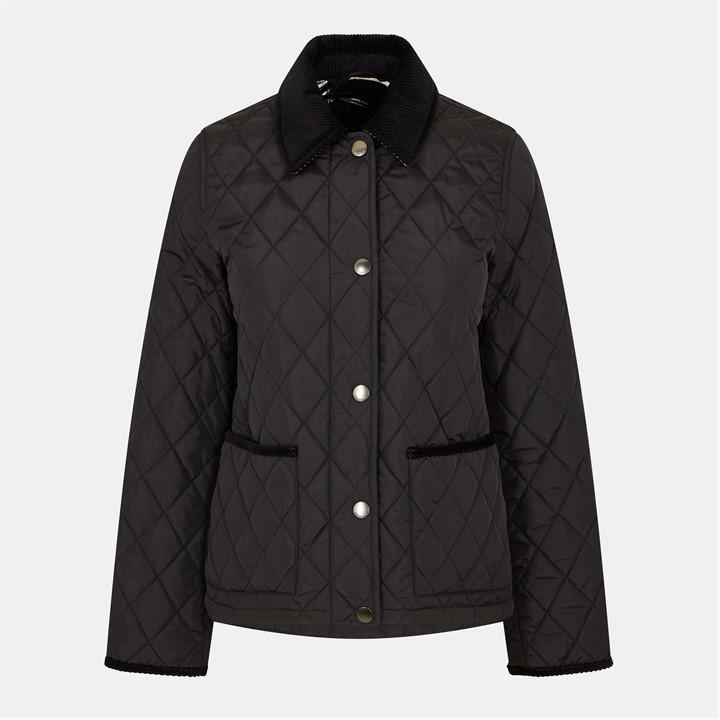 Burberry Women's Black Dorset Jacket Size 14