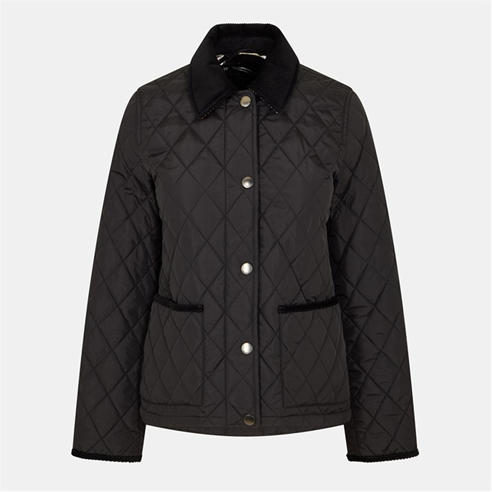 BURBERRY - Women's Dorset Diamond Quilted Weather Resistant Tailored Fit Quilted Jacket