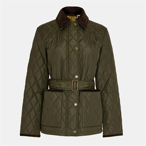 BURBERRY - Women's Chiltern Diamond Quilted Jacket
