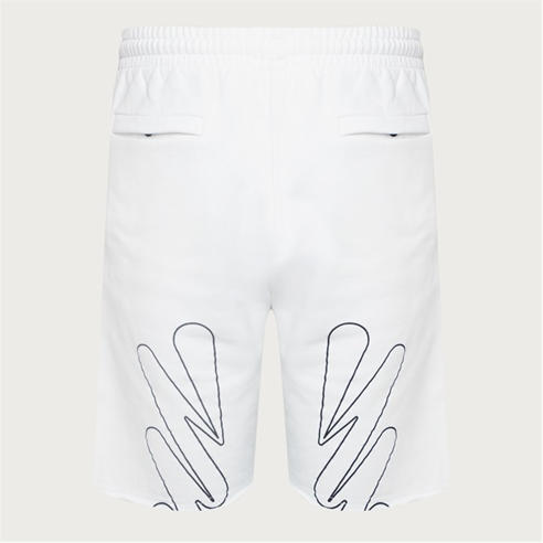 OFF WHITE - Men's Wave Woven Tracksuit Shorts