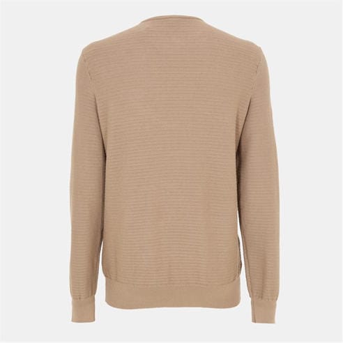 Boss - Mens BOSS ORANGE Cotton-Cashmere Long Sleeve Crew Neck Jumper (Anion)