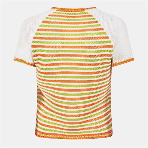 CASABLANCA - Women's Rave Knitted Crew Neck Jumper