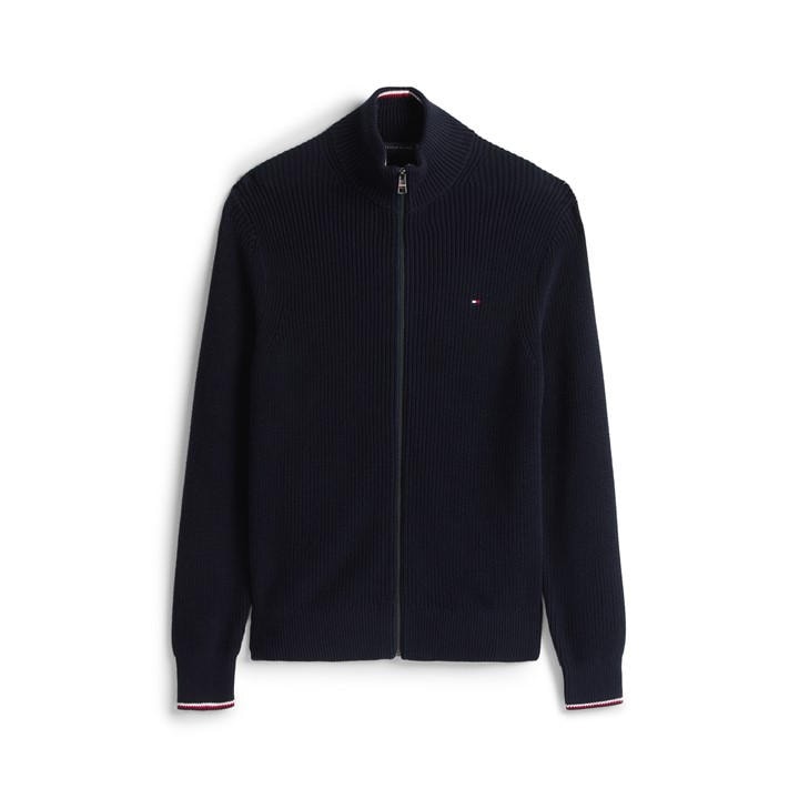 Tommy Hilfiger Men's Blue Crew Neck Jumper
