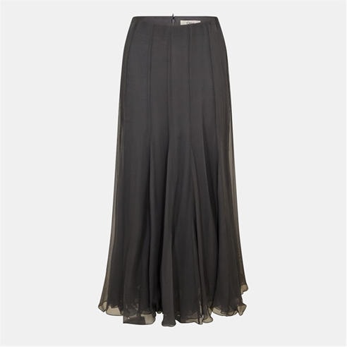 CHLOE - Womens Silk Maxi Dress