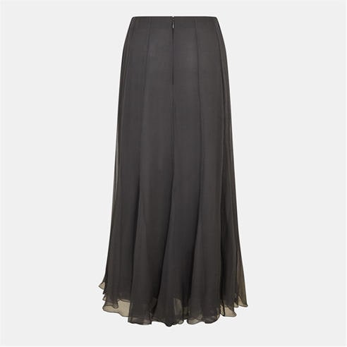 CHLOE - Womens Silk Maxi Dress