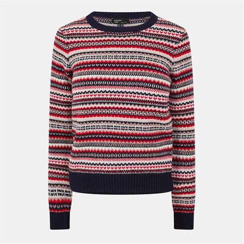 Nobodys Child - Women's Wool Isle Crew Neck Jumper