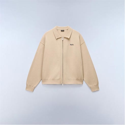 NAPAPIJRI - Men's Optical Full Zip Crew Neck Jumper