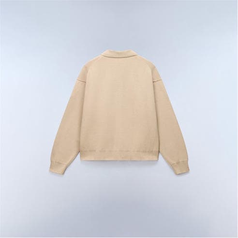 NAPAPIJRI - Men's Optical Full Zip Crew Neck Jumper