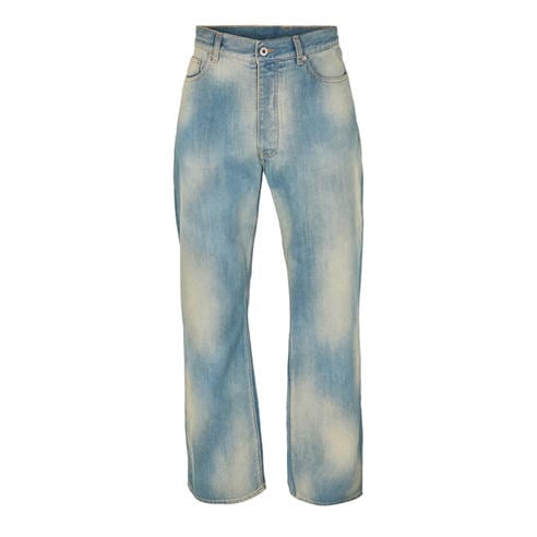 OFF WHITE - Men's Patch Wide Leg Jeans
