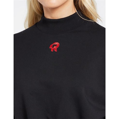 Red Run - Inky Cropped Sweatshirt
