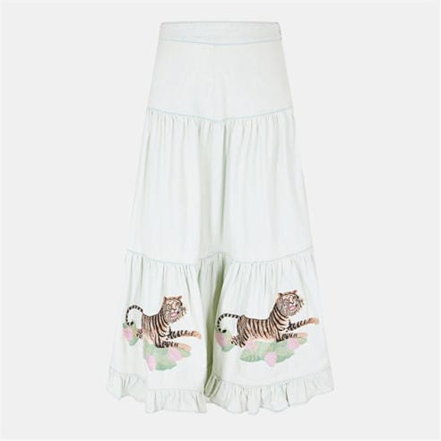 GUCCI - Women's Fitted Midi Skirt