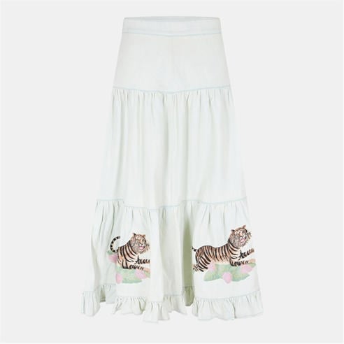 GUCCI - Women's Fitted Midi Skirt