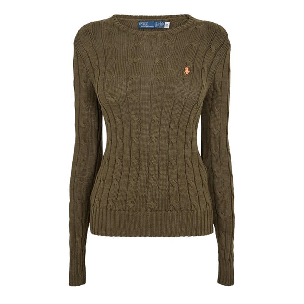Hunter Navy - Polo Ralph Lauren - Women's Cable-Knit Jumper
