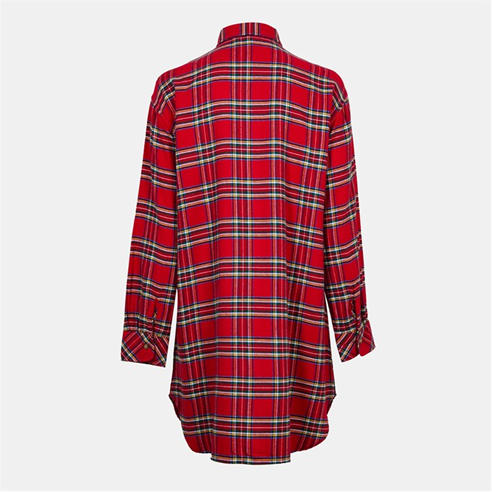 Lauren by Ralph Lauren - Women's Button-Through Relaxed Fit Nightshirt