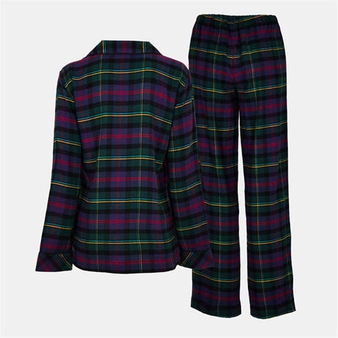 Lauren by Ralph Lauren - Women's Long Sleeve Contrast Piping Pyjama Set