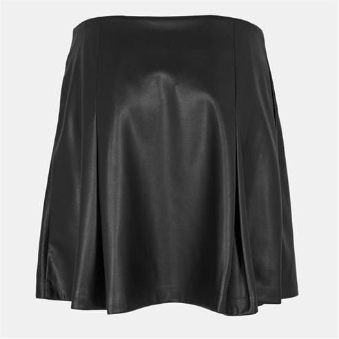 DKNY - Women's High-Shine Mini Skirt