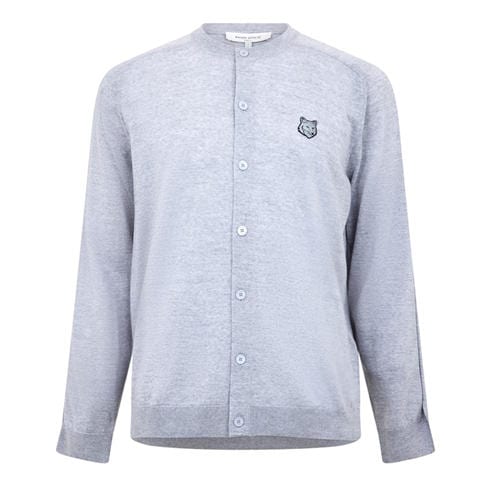 MAISON KITSUNE - Men's Fox Fine Merino Cardigan