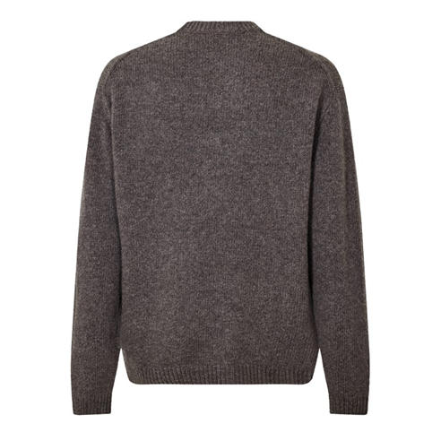 MAISON KITSUNE - Men's Dressed Fox Intarsia Wool Crew Neck Jumper