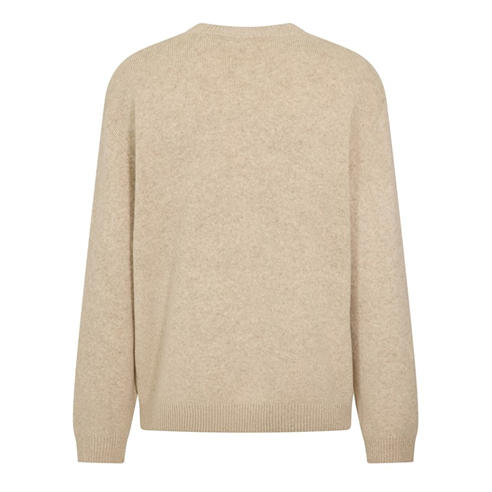 MAISON KITSUNE - Men's Fox Hood Milano Lamb Crew Neck Jumper