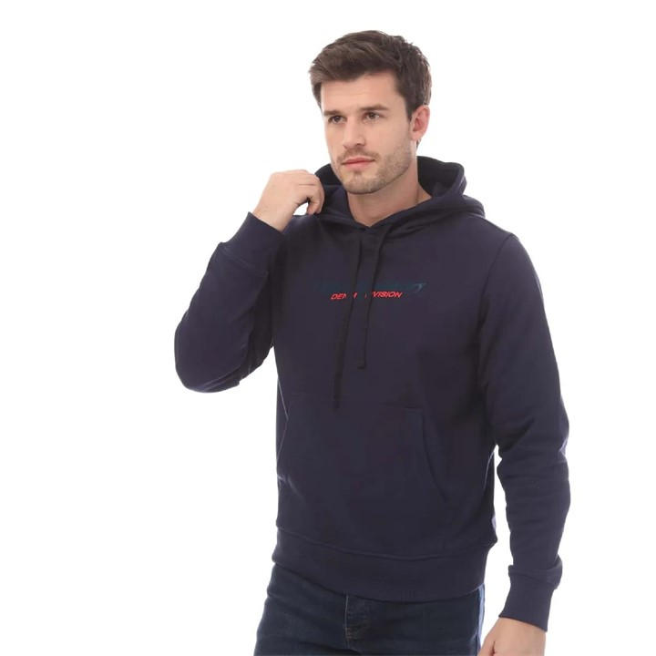 Diesel Men's Blue S-Ginn Hoodie Medium