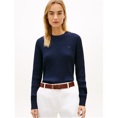 Tommy Hilfiger - Womens Cable Knit Jumper
