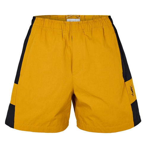 SAINT LAURENT - Cassandre Bermuda Shorts in Cotton