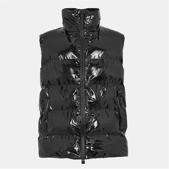 Rains Men's Black Alta Vision Puffer Vest