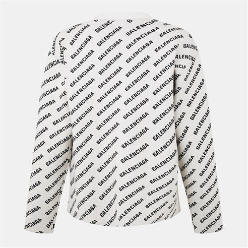 BALENCIAGA - Mini Allover Logo Cardigan