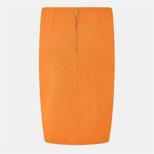 SAINT LAURENT - Women's Crayon Stone Midi Skirt