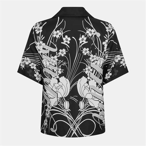 Amiri - Men's Floral Short-Sleeve Bowling Shirt