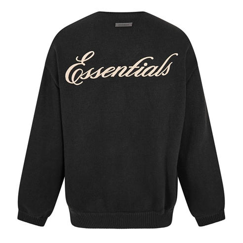FEAR OF GOD ESSENTIALS - Men's Waffle Crew Neck Jumper
