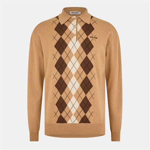 MIU MIU - Cashmere polo shirt