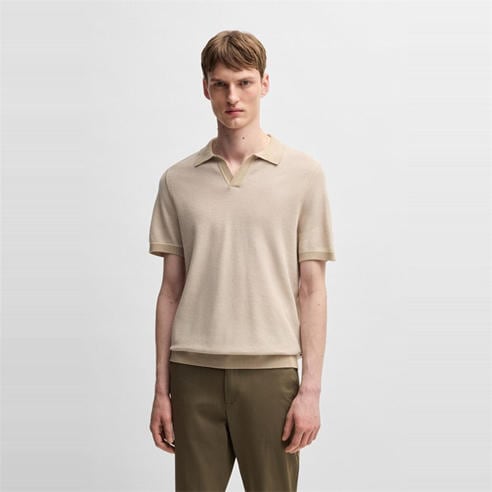 Boss - Men's HJianluca Knitted Polo Shirt