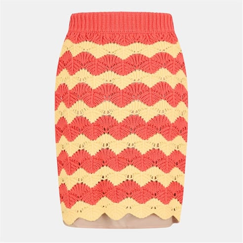 GUCCI - Women's Fine Knit Mid-Length Skirt