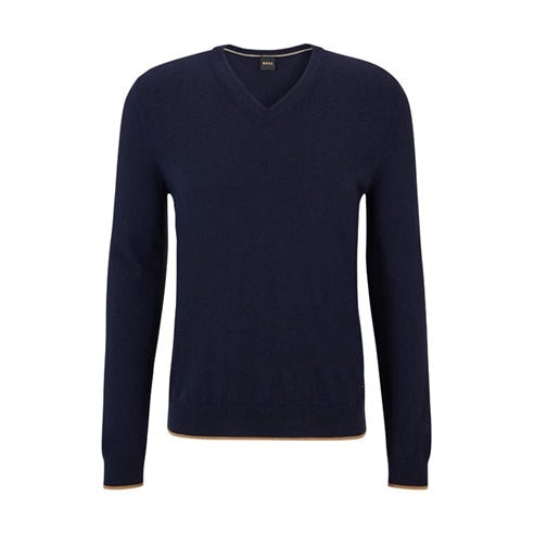 Boss - Men's Ettore Tailored Fit Crew Neck Jumper